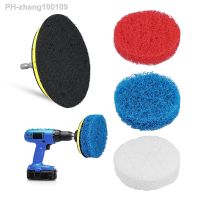 5pcs Drill Brush Attachment Set Power Scrubber Wash Cleaning Brushes Tool Kit for Clean Sofa Floor Furniture Scouring pad