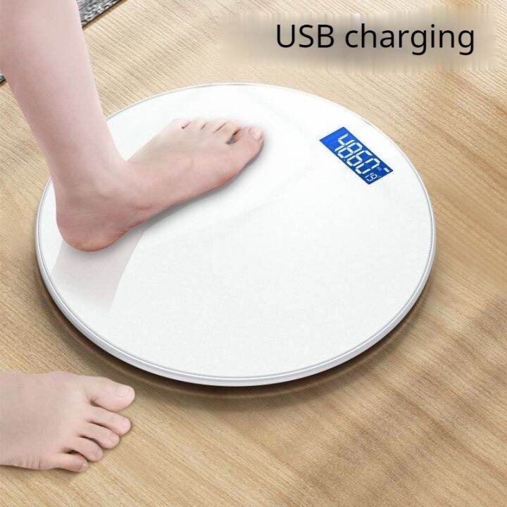 home-charging-electronic-scale-intelligent-weighing-scale-increases-precision-round-scale-body-scale-health-weight-loss-meter