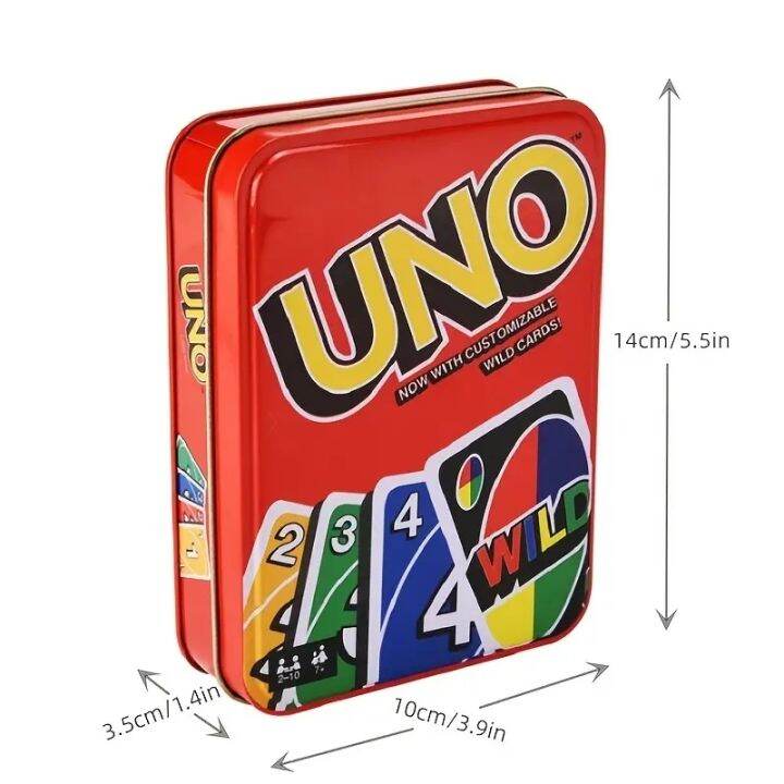 เกมการ์ดสำหรับครอบครัว-uno-พร้อมการ์ด112ใบที่แข็งแรงดีบุกจัดเก็บเหมาะสำหรับการเดินทางทำให้เป็นเกมบอร์ดของขวัญที่ยอดเยี่ยมพร้อม-stockjssdv9ec82