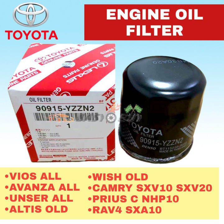 Original Toyota Engine Oil Filter 90915YZZE1 / 90915YZZN2 Camry