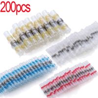 ►❏✸ 200/100pcs Heat Shrink Soldering Sleeve Terminals Insulated Waterproof Butt Connectors Kit Electrical Wire Soldered Terminals