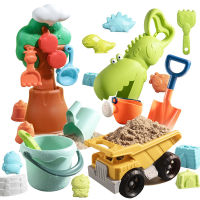 Summer Children Beach Toys Plastic Shovel Hourglass Playing Sand Tools Playing Water Digging Sand Beach Bucket Set Summer Toys