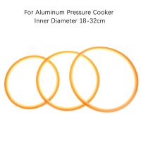 ][= Brown Color Silicone Ruer Gasket Sealing Ring For Aluminum Pressure Cooker 18/20/22/24/26/28/30Cm