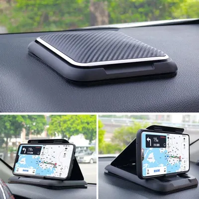 【CC】Car Phone Holder Mount Universal Dashboard Phone Holder for Car Anti-Slip Silicone Suction Pad Adjustable Smartphone Support