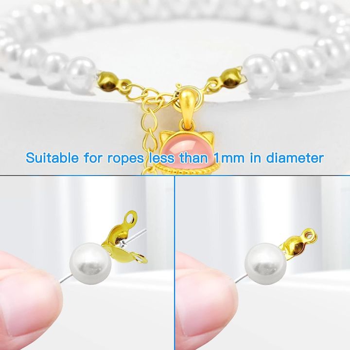 200pcs-mixed-ball-chain-crimp-end-connector-bead-tips-thread-cord-end-knot-cover-clasp-for-diy-jewelry-making-bracelet-necklace
