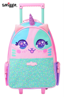 Smiggle Best Budz กระเป๋าสะพายล้อลากสำหรับสาวกระเป๋านักเรียน