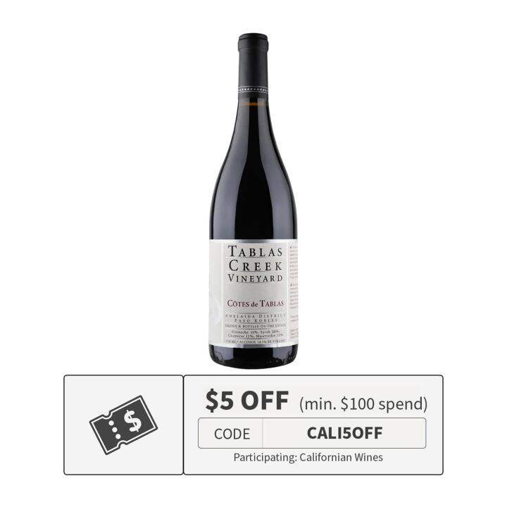 Tablas Creek Cote De Tablas Paso Robles 2018 Lazada Singapore