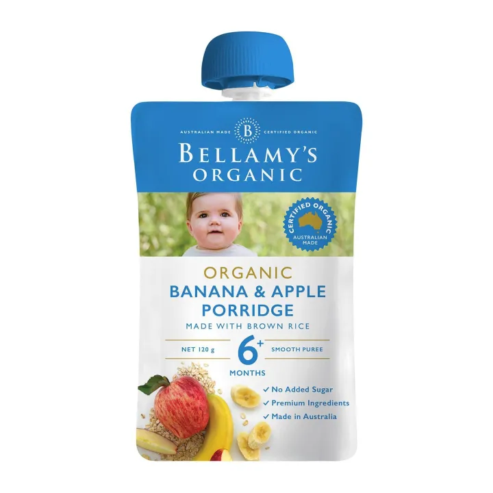 Bellamy's Organic Banana And Apple Porridge