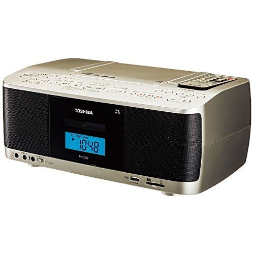 Đài Radio Cassette, CD, SD, USB Toshiba TY-CDX9 (N) - Hàng sản xuất cho thị  trường nội địa Nhật chạy điện 100V 