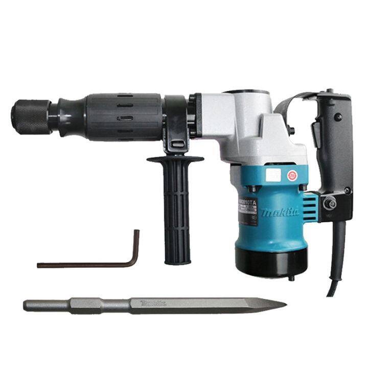 REALM 0810 Demolition Hammer / Chipping Gun with chisel and drill bit ...