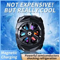 ﹉ RYRA Phone Radiator ABS Game Cooler Semiconductor Refrigeration For Iphone Xiaomi Black Shark 4 Samsung Кулер Для Телефона