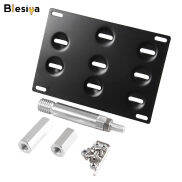 Blesiya Móc Kéo Cản Trước Giá Đỡ Gắn Biển Số Xe, Dành Cho Benz-Đen