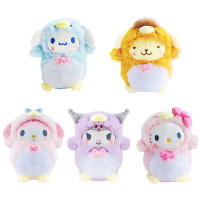 Sweet Kuromi Melody 20Cm Anime Plush Toy Girl Pompom Purin Cinnamoroll Cartoon Stuffed Toys for Children Birthday Gifts Plushie