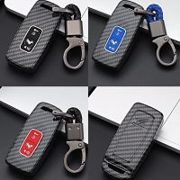 Honda Pcx160 Pcx2021-2022 Carbon Fiber Silicone Motorcycle Key Case Cover ฮอนด้า พ๊ซีเอ็ก ของแต่งรถ อะไหล่รถ