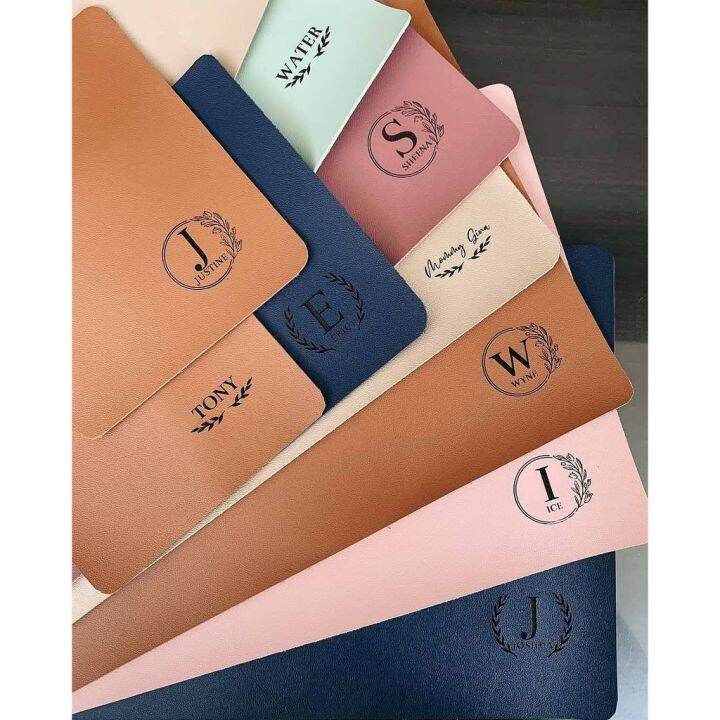 Laptop Mats personalized leather Lazada PH