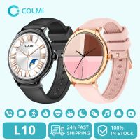 COLMI L10ผู้หญิง Smartwatch แฟชั่น-Forward Design 1.4นิ้วแบบเต็มหน้าจอ100โหมดกีฬา7วันแบตเตอรี่ Smart Watch