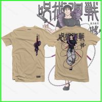 Sqt เสื้อยืดแขนสั้นลําลอง พิมพ์ลายกราฟิกอนิเมะ Jujutsu Kaisen Toji พลัสไซซ์ แฟชั่นสําหรับผู้ชาย และผู้หญิง