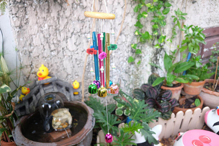 กระดิ่งลมโมบาย-wind-chime-กระดิ่งลม-เสียงเพราะ-กระดิ่งลม-เรียกทรัพย์-กระดิ่งลม-กระดิ่งลมมงคล-แท่งโมบาย-ระฆังสี-โมบายเสริมฮวงจุ้ย-ลายปลามงคล-ตกแต่งบ้าน-ตกแต่งสวน-กระดิ่งลม-ฮวงจุ้ย-wind-chimes