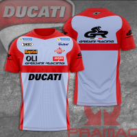 2023 Gresini Racing Ducati 3d Printed Mens Shirt Unisex