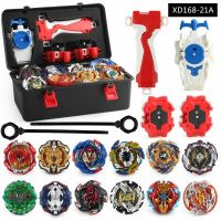 ชุด 12 ชิ้น Beyblade Burst Evolution Arena Starter พร้อม Grip Launcher Box Battle Toy