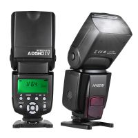 On-อุปกรณ์เสริมไฟถ่ายรูป Andoer Ad560 Iv สำหรับกล้อง Dslr 2.4G แสงแฟลช Slave Speedlite อเนกประสงค์ไร้สาย Gn50จอแสดงผล Lcd