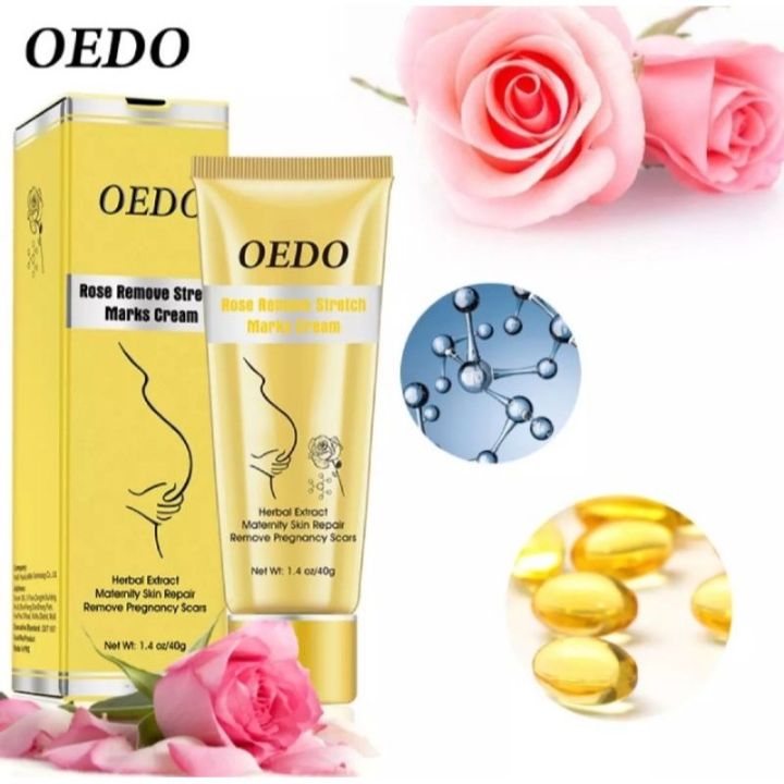 OEDO Rose Stretch Marks Remover Cream Anti-wrinkle Repair Pregnancy ...