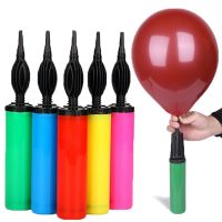 Mini Plastic Hand Balloon Pump Randomly Color for Foil and Latex Balloons Air Inflator Pump Portable for Party Accessories Adhesives Tape