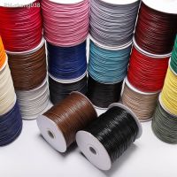 10m/lot Korean Waxed Cotton Cord Waxed Thread Cord String Strap Necklace Rope Bead For DIY Bracelet For Jewelry Making Findings