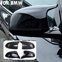 กระจกครอบคลุมซ้ายขวาด้านข้างกระจกมองหลังฝาครอบสำหรับ BMW F25 X3 F26 X4 F15 F16 X6 14-18อุปกรณ์รถยนต์