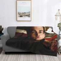 Kai Parker Blanket the vampire diaries chris wood Flannel Funny Warm Throw Blanket for Bed Sofa AutumnWinter