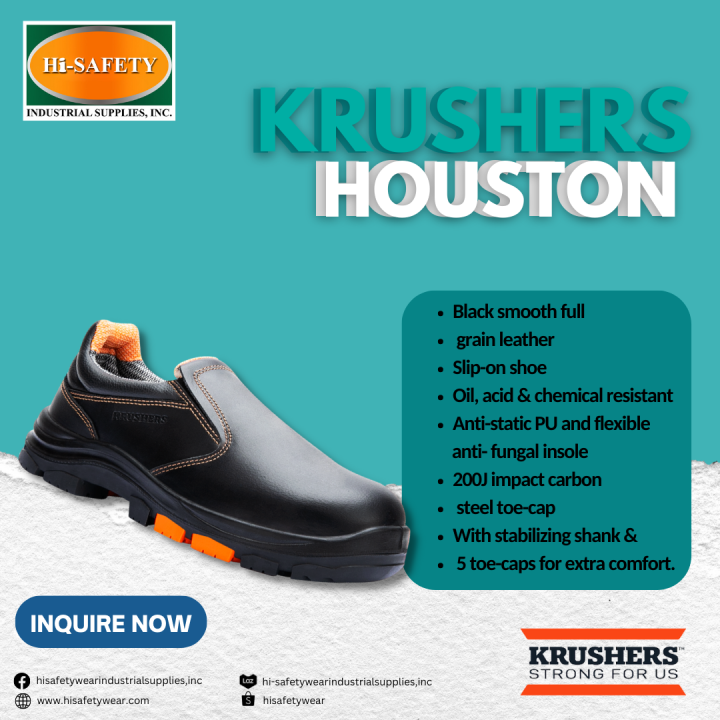 KRUSHERS NEW RANGE SAFETY SHOES HOUSTON Lazada PH