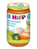 Germany Hipp Organic Broccoli Carrot Turkey Meat 250g 12