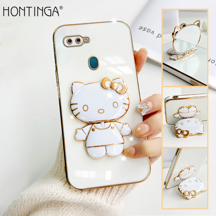 เคสโทรศัพท์-hontinga-สำหรับ-oppo-a17-a12-a12s-a12e-เคส-a17k-พร้อม-hello-kitty-สีทึบแฟชั่นหรูหราเคสโทรศัพท์-tpu-สี่เหลี่ยมชุบโครเมี่ยมแบบนิ่มคลุมทั้งหมดกล้องถ่ายรูปเคสกันกระแทกเคสยางป้องกันการโก้หรูสำห