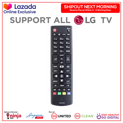 Orignal LG Digital Remote Control Universal Support All LG LCD LED OLED QLED AKB (SINGAPORE WARRANTY)