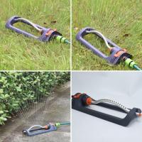 Effective Garden Oscillating Sprinkler Time-saving Anti-clogging Easy to Install Automatic Swing Sprinkler Home Supply Watering Systems  Garden Hoses