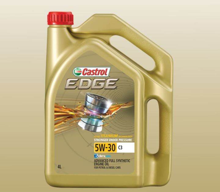 CASTROL Edge Fully Synthetic 5W30 SNCF 4L Engine Oil Minyak Hitam Enjin ...