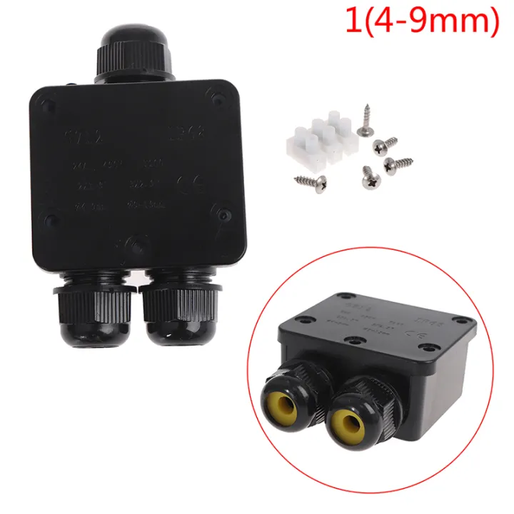 3 Way Waterproof Junction Box Ip68 456pin 4 15mm Electrical Cable Connectors Lazada Ph 4237