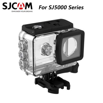 Sjcam อุปกรณ์เสริมที่อยู่อาศัยใต้น้ำซองกันน้ำ30เมตรดำน้ำสำหรับ Sj5000 / Sj5000 Wifi Sj5000 Plus Sj5000x Elite กล้องแอคชั่นแคมเมรา