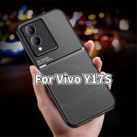 เคสสำหรับ Vivo Y17s Y 17 S Y17 S VivoY17s 2023ลายรถที่ยึดเคสโทรศัพท์เคลือบฝาหลังกันชนซิลิโคน TPU กันกระแทก