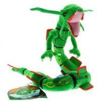 80เซนติเมตรขนาดใหญ่ Rayquaza Sky มังกรอากาศ S Plitter นั่งมังกรสีเขียวมังกรดำที่มีโครงกระดูกสามารถรูปร่างตุ๊กตาตุ๊กตา