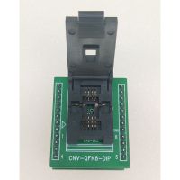 QFN8 DFN8 WSON8 Programming Socket Pin Pitch 1.27mm IC Body Size 6X8 mm Clamshell Test Socket ZIF Adapter Kelivn Socket