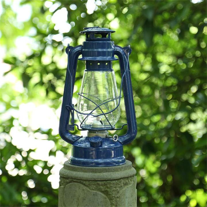 โคมไฟน้ำมันก๊าดหรี่แสงได้ใช้ในรูปลักษณ์สวยงาม-โคมไฟแก้วอินทรีย์ใช้ในการตั้งแคมป์