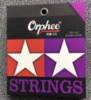 สายชุดกีต้าร์ไฟฟ้า Orphee 1ชุด มี6เส้น เบอร์ 009 - 042