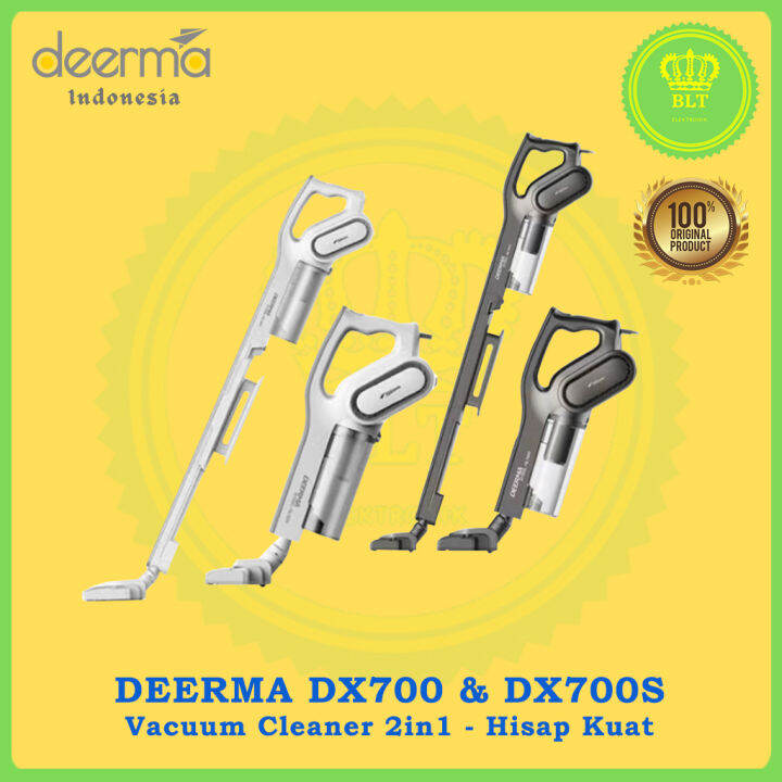 DEERMA DX700 DX700S Vacuum Cleaner 2in1 Vacum 2 in 1 Handheld Lazada Indonesia