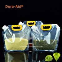 【DT】 hot  Reusable 5PCS 1.5-5L Portable Food Packaging Bag Grain Sealed Bag Insect-proof Moisture-proof Fresh-keeping Storage Bag Kitchen