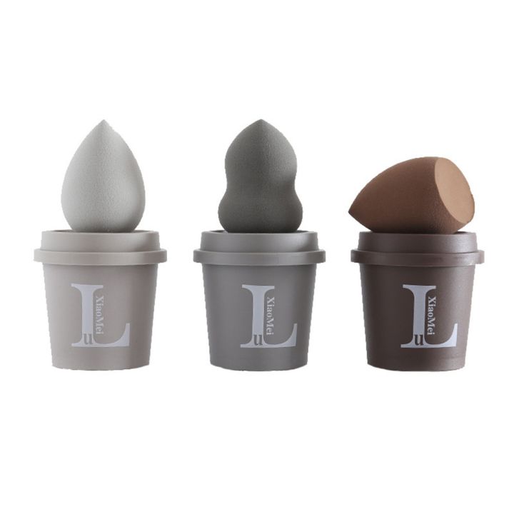 coffee-cup-beauty-egg-makeup-egg-puff-sponge-wet-and-dry-not-easy-to-eat-powder-soft-puff-set-single-pack