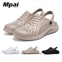 Men Sandals Indoor Slippers Hole Shoes Sandals Wading Beach Large Size 40-47 2006-1