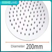 Rustproof Shower Top Spray Corrosion Resistant High Temperature Resistant Pressurized Shower Head Stainless Steel Durable Showerheads