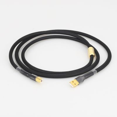 A53 XW71 Hi Fi Kabel USB Berkualitas Tinggi Tipe A Ke Tipe B Hi Fi Kabel Data untuk DAC USB Kabel