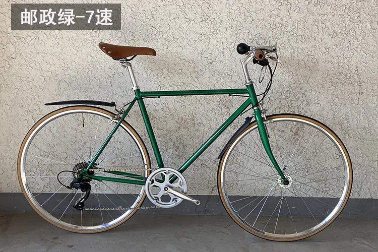 vintage bike green